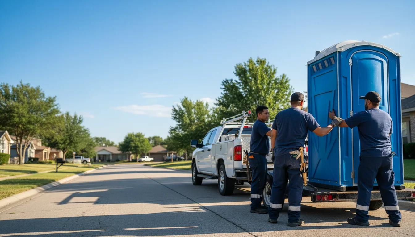 Portable Toilet Rental in Robert Lee, TX near me